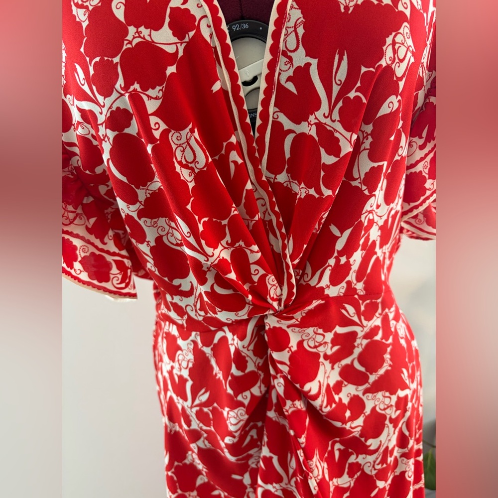 Max studio Red Floral Maxi Dress - Picture 6 of 7